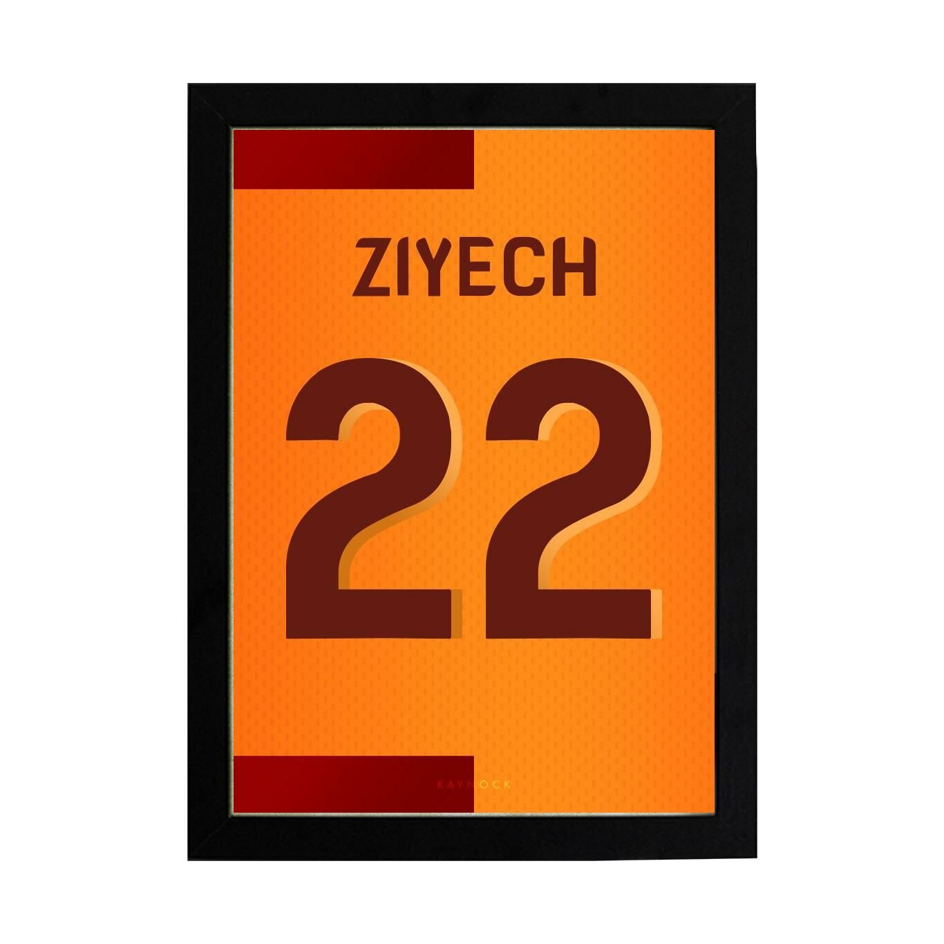 Hakim Ziyech Forma Poster Tablo