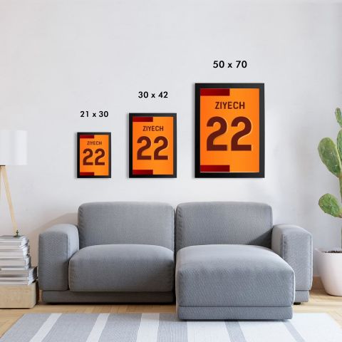 Hakim Ziyech Forma Poster Tablo