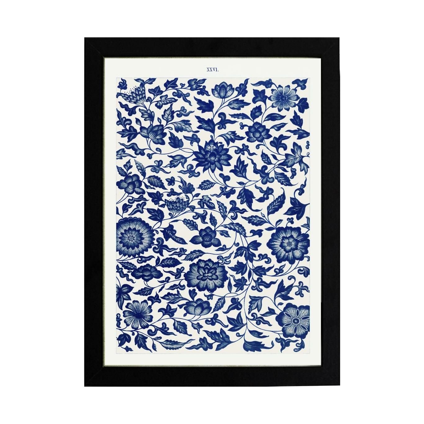Blue Floral Pattern