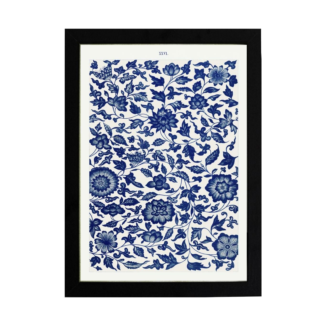 Blue Floral Pattern