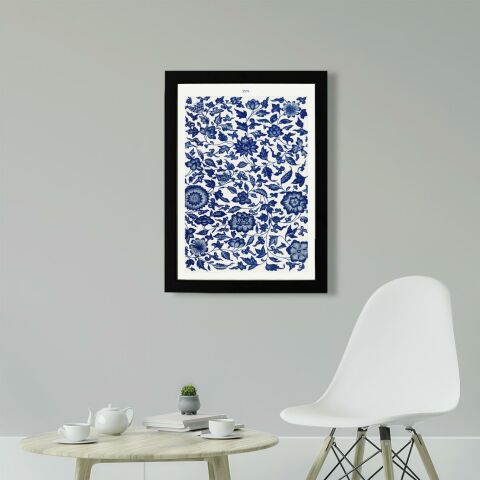 Blue Floral Pattern