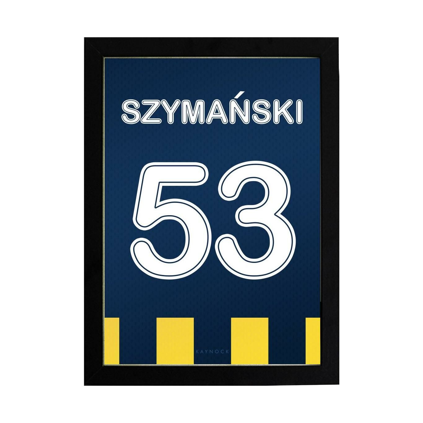 Sebastian Syzmanski Forma Poster Tablo
