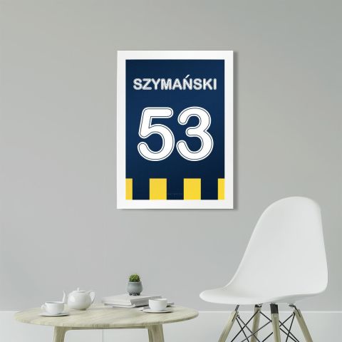 Sebastian Syzmanski Forma Poster Tablo