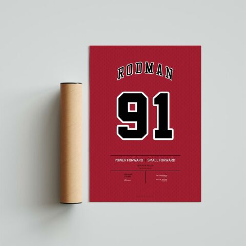 Dennis Rodman Jersey