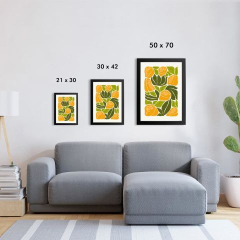 Lemon Poster Tablo