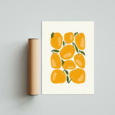 Fruits Market Poster Tablo