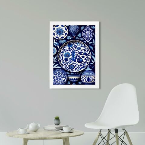 Çini Desen D10 Poster Tablo