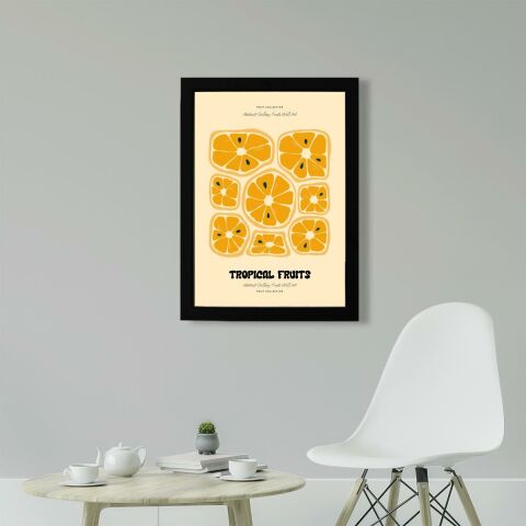 Orange Poster Tablo
