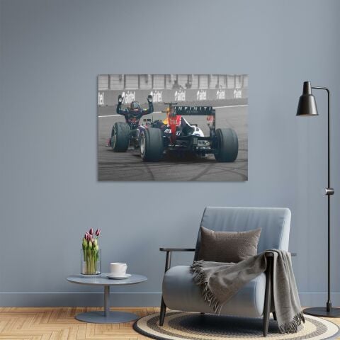 Sebastian Vettel RB9 Kanvas Tablo