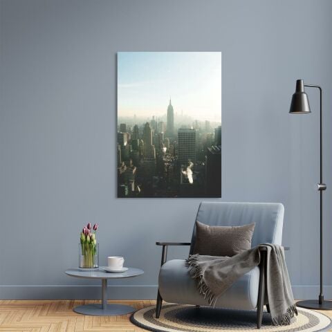 New York Manhattan Kanvas Tablo