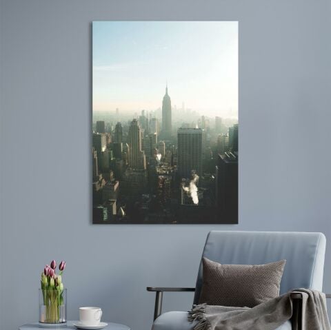 New York Manhattan Kanvas Tablo