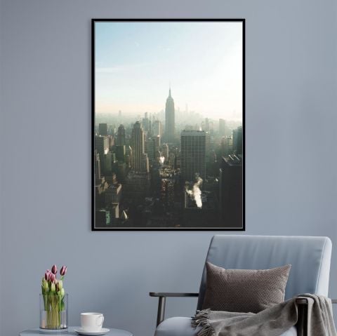 New York Manhattan Kanvas Tablo