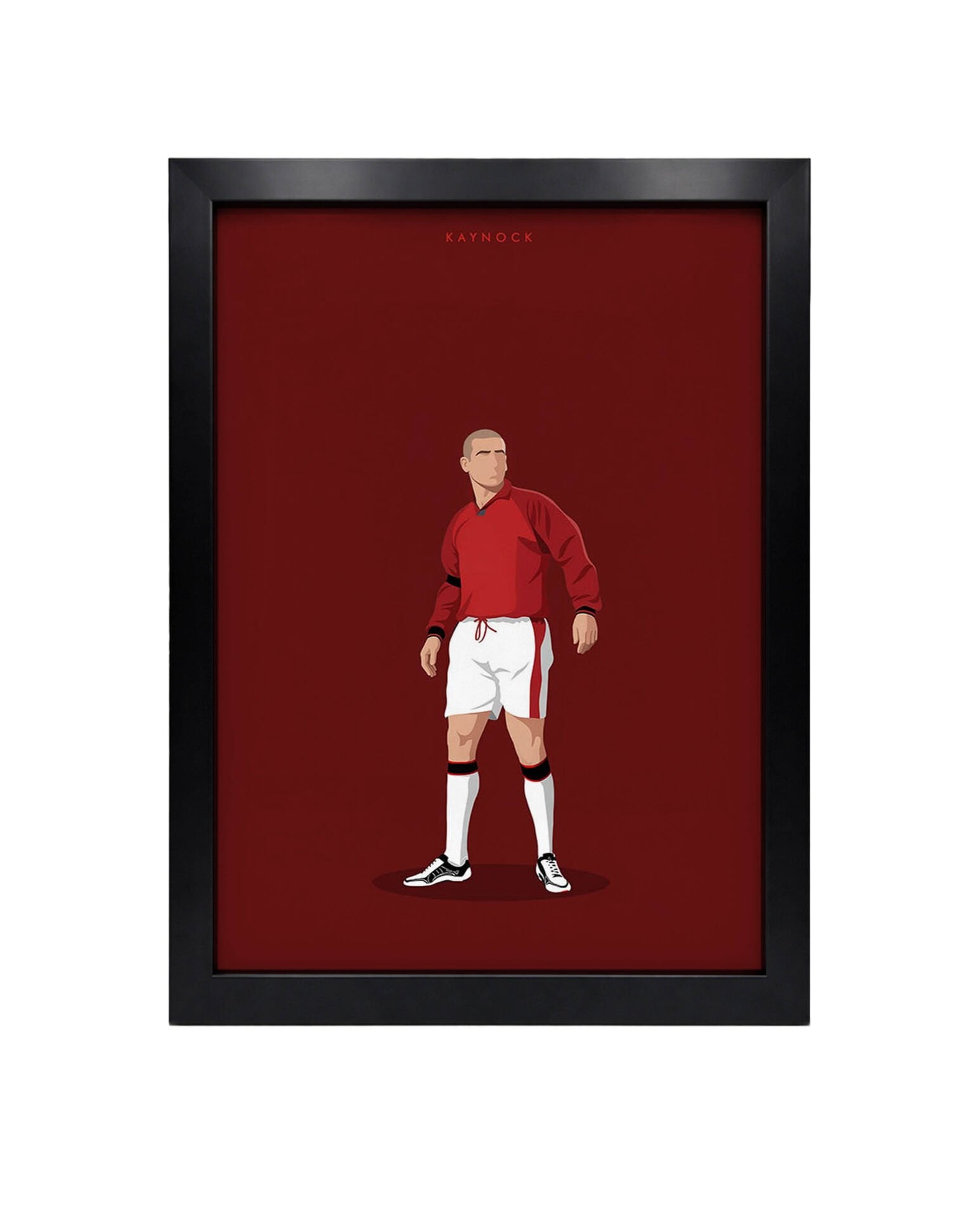 Cantona Gol Sevinci, Futbol Poster Tablo