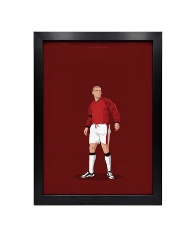 Cantona Gol Sevinci, Futbol Poster Tablo