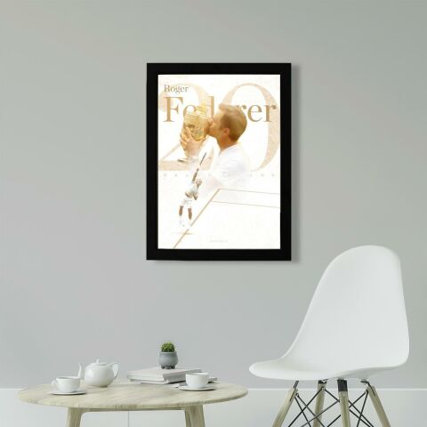 Roger Federer 20, Tenis Poster Tablo