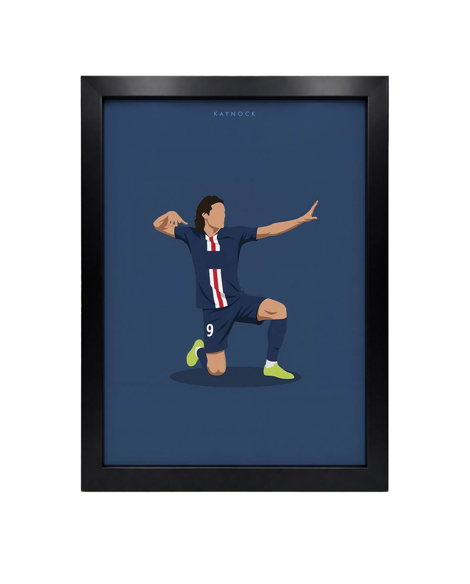 Cavani Gol Sevinci, Futbol Poster Tablo