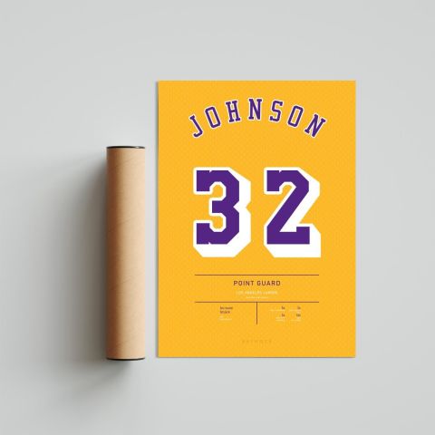 Magic Johnson Jersey