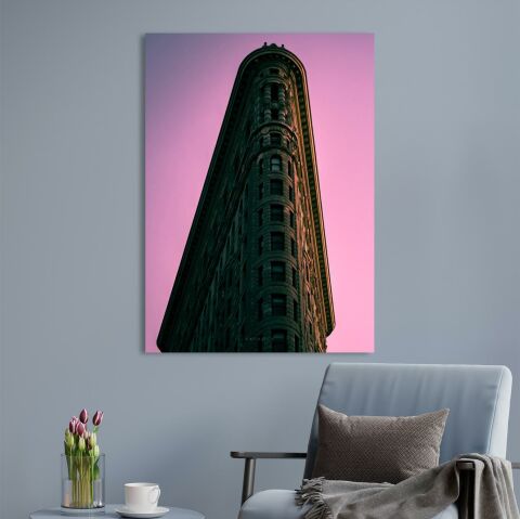 Flatiron Building Sunset, New York Kanvas Tablo