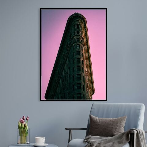 Flatiron Building Sunset, New York Kanvas Tablo