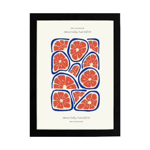 Blue Lemon Poster Tablo