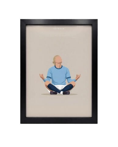 Haaland Gol Sevinci, Futbol Poster Tablo