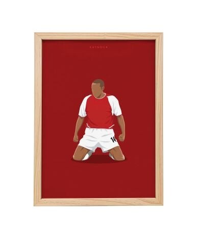 Henry Gol Sevinci, Futbol Poster Tablo