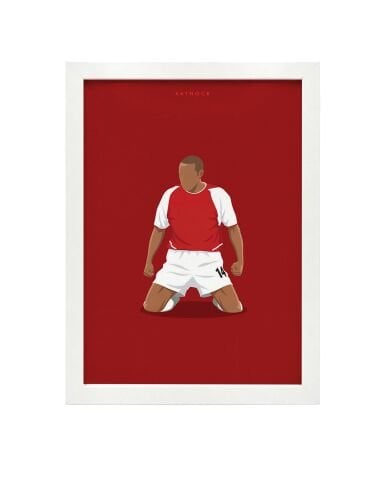Henry Gol Sevinci, Futbol Poster Tablo
