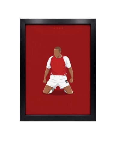 Henry Gol Sevinci, Futbol Poster Tablo
