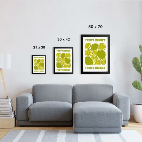 Green Lime 2 Poster Tablo
