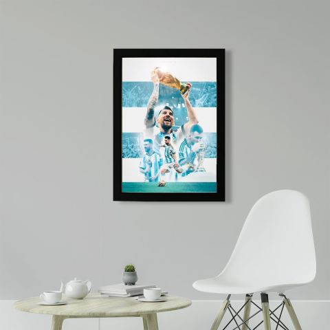 Lionel Messi Poster Tablo