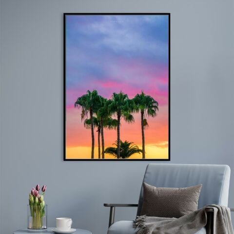 Palm Trees Kanvas Tablo