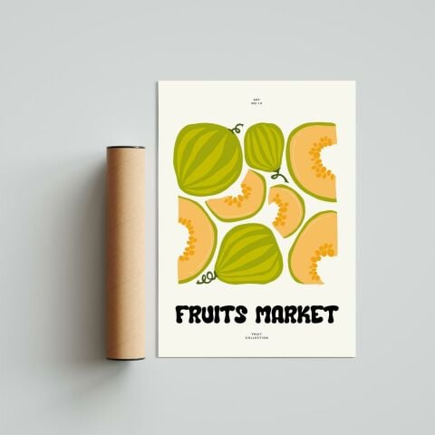 Muskmelon Poster Tablo