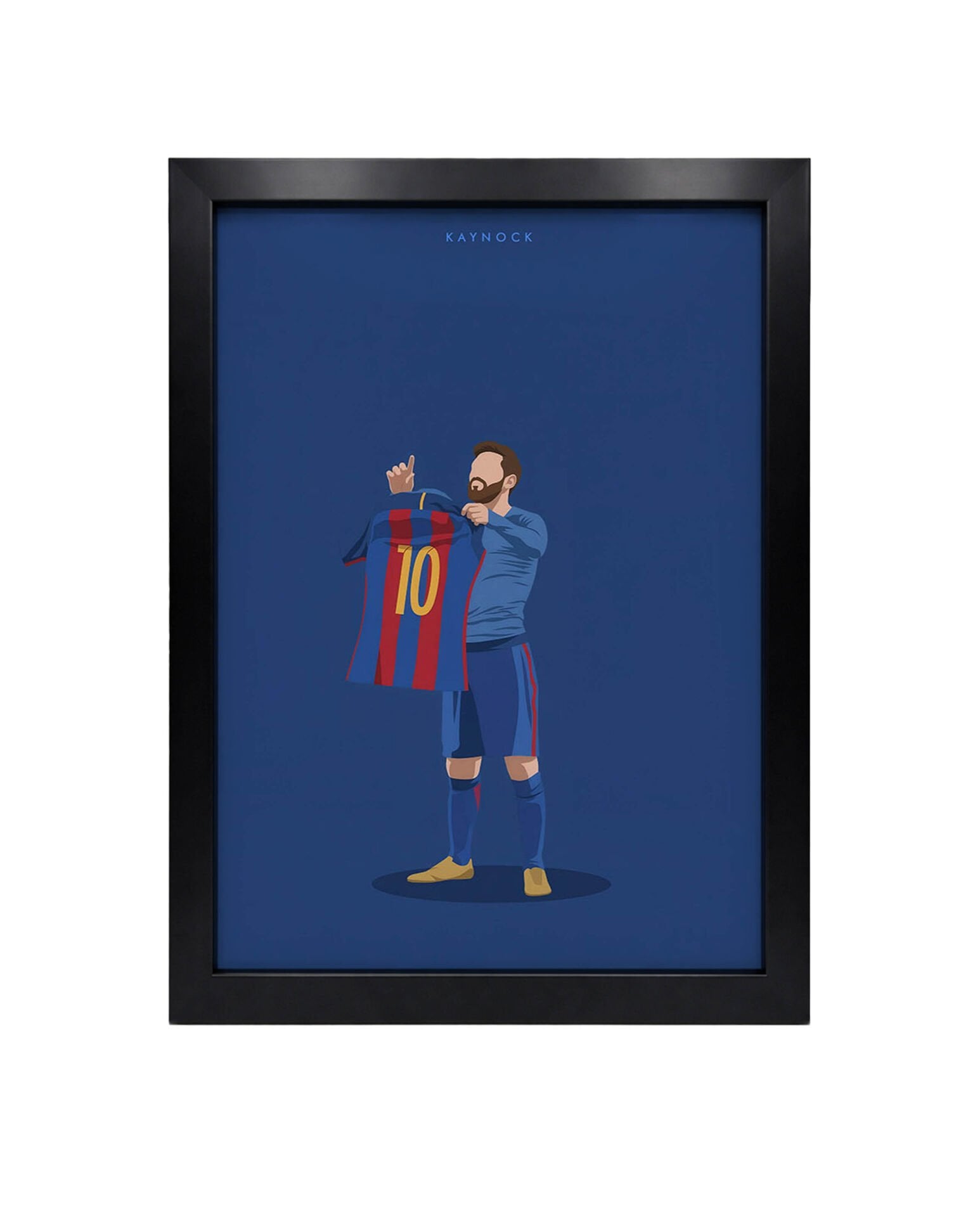 Messi Gol Sevinci, Futbol Poster Tablo