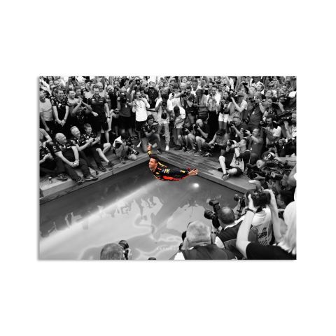 Daniel Ricciardo Monaco, Formula 1 Kanvas Tablo