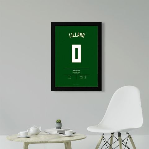 Damian Lillard Milwaukee Bucks Jersey