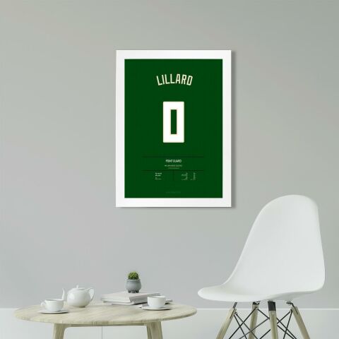 Damian Lillard Milwaukee Bucks Jersey