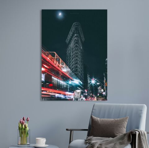 Flatiron Building, New York Kanvas Tablo