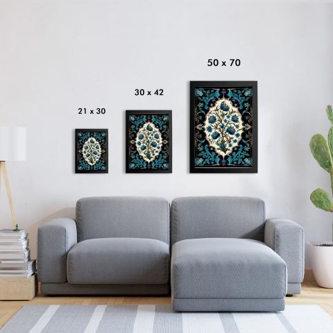Çini Desen D29 Poster Tablo