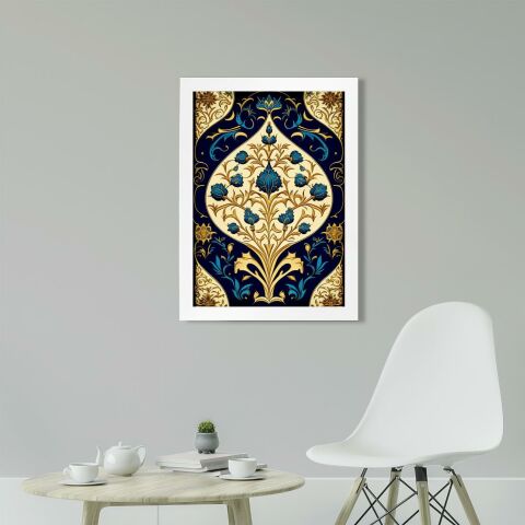 Çini Desen D30 Poster Tablo