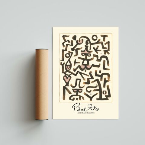 Paul Klee Comedians Handbill
