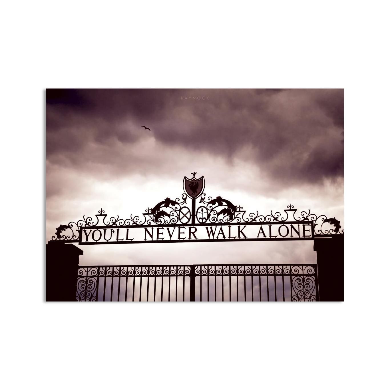 You'll never walk alone, Liverpool Kanvas Tablo