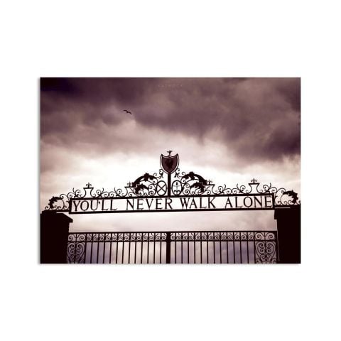 You'll never walk alone, Liverpool Kanvas Tablo