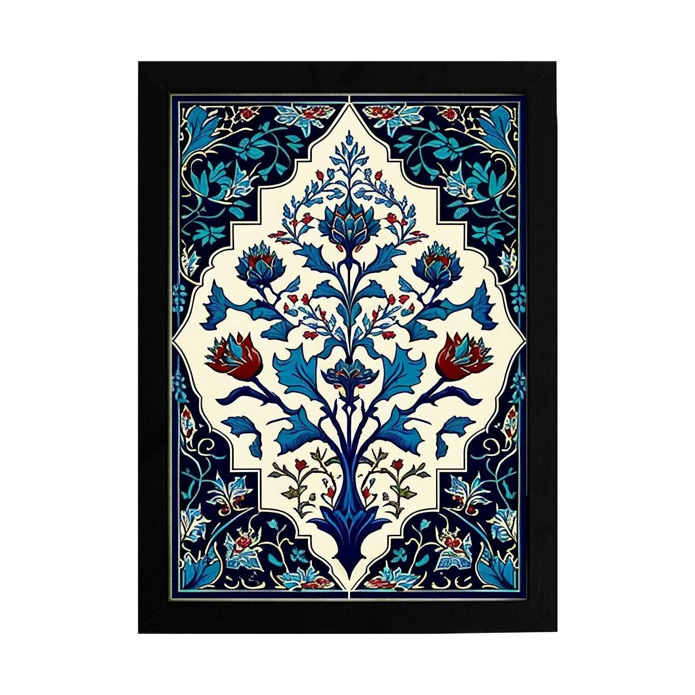 Çini Desen D31 Poster Tablo
