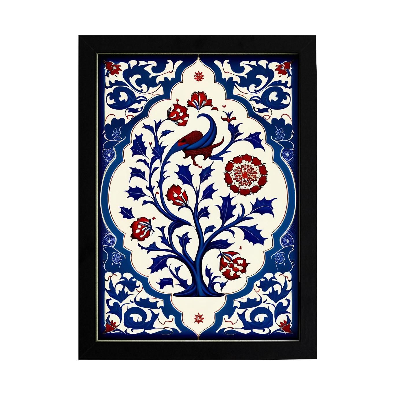 Çini Desen D32 Poster Tablo