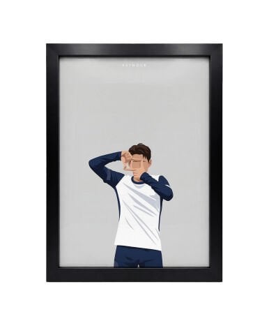 Son Gol Sevinci, Futbol Poster Tablo