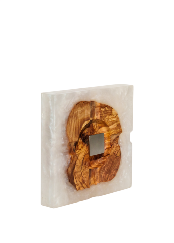 Marleen Sedef Gümüş Renkli Aksesuarlı Dekoratif Küllük