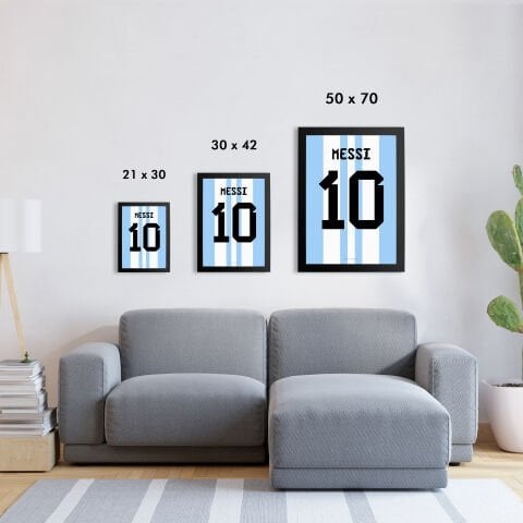 Lionel Messi Arjantin Poster Tablo