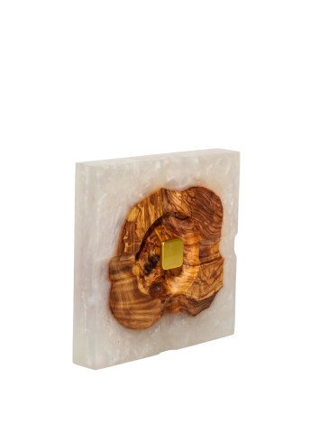 Marleen Sedef Altın Renkli Aksesuarlı Dekoratif Küllük