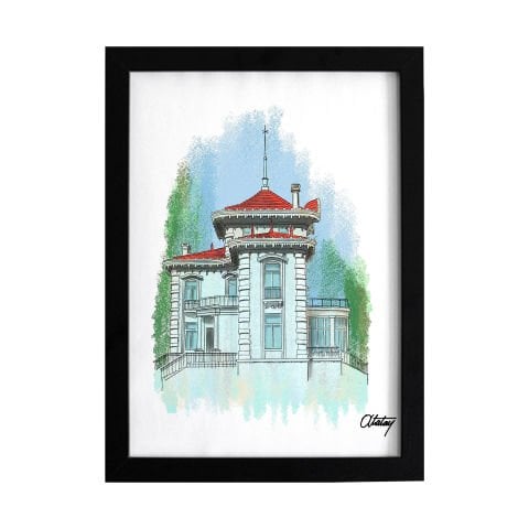 Atatürk Köşkü Poster Tablo