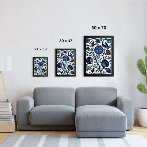 Çini Desen D35 Poster Tablo
